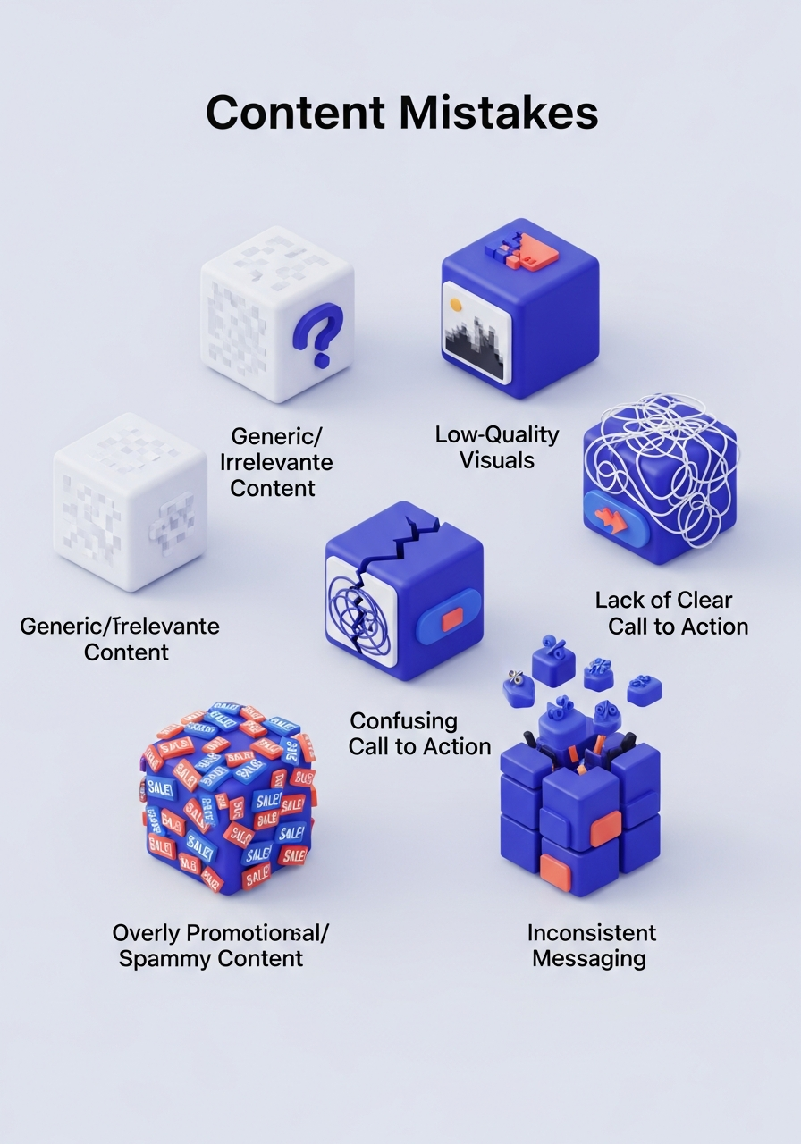 Instagram Reklam Bütçenizi Çöpe Atan 5 İçerik Hatası (Ve Yerine Ne Koymalısınız?)