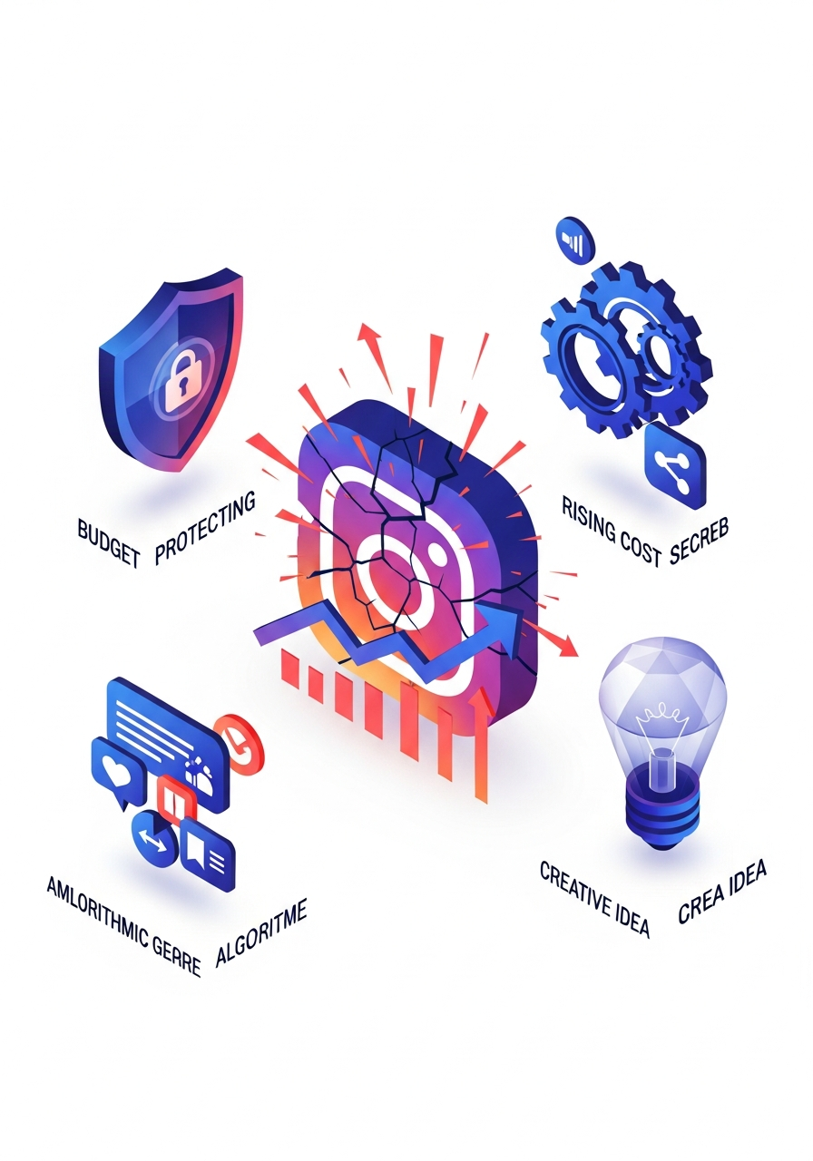 Instagram Reklam Maliyetiniz (TBM) Neden Sürekli Artıyor? Bütçenizi Koruyan ve Algoritmayı Sevindiren 4 Yaratıcı Kalite Sırrı