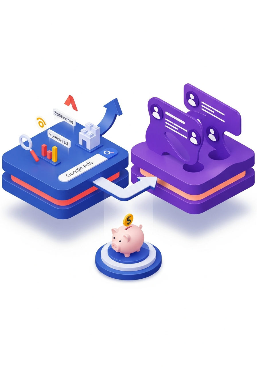 Kısıtlı Reklam Bütçesi Nereye Harcanmalı: İşletmeniz İçin Google Ads mi, Meta Ads mi Daha Mantıklı?