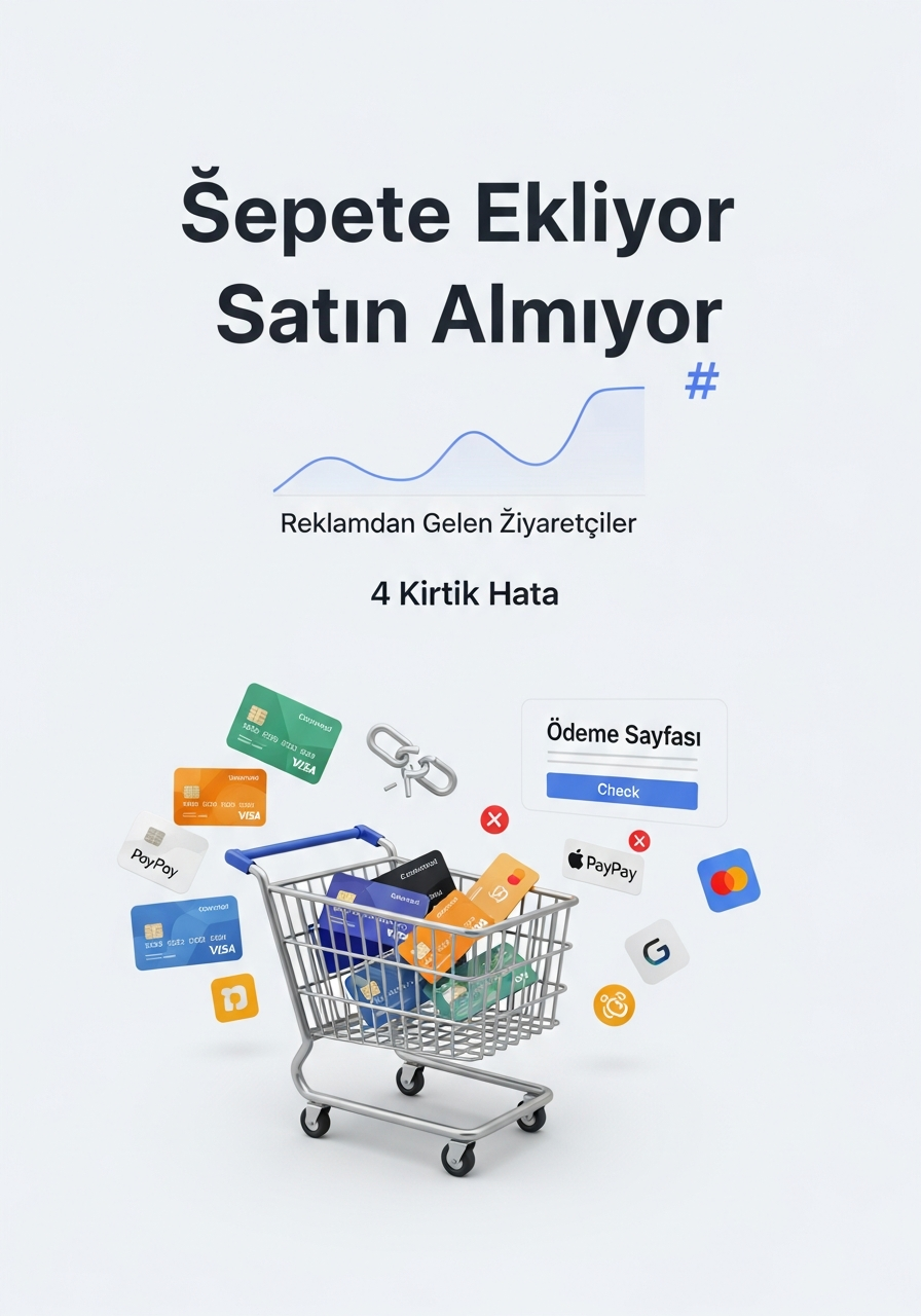 Reklamdan Gelen Ziyaretçiler Sepete Ekliyor Ama Satın Almıyor mu? KOBİ